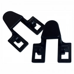 Aluminijast "snap" profil na gumo - 32 mm