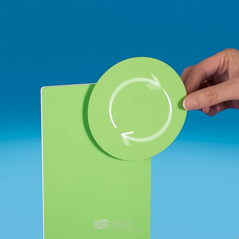 Vrtljiv Samolepilni označevanje polic - 20 mm