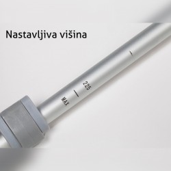 Roll-up stojalo - Deluxe - 850 x 1600 do 2250  mm