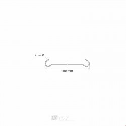 Dvojni kavelj - "C" hook