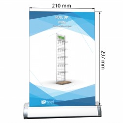 Roll-up mini - A4 - 210 X 297 mm