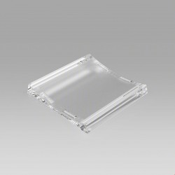 Gotovinski pladenj 180 x 180 x 19 mm za komunikacije 150 x 136 mm