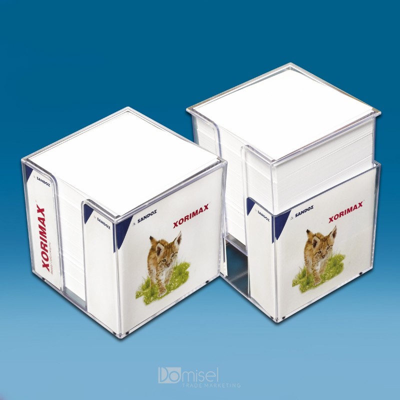 Dvojna škatlica za listke - 100 x 100 x 100 mm