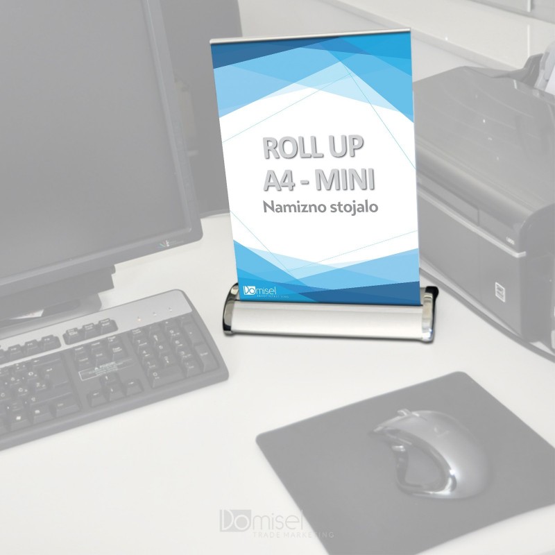 Roll-up mini - A4 - 210 X 297 mm