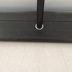 Roll-up stojalo - Premium black - 850 x 2400 mm