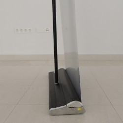 Roll-up stojalo - Premium black - 850 x 2400 mm