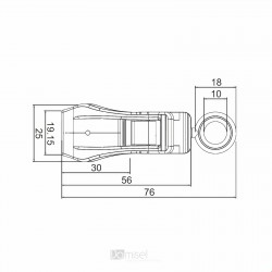 Revogrip sponka z obročkom