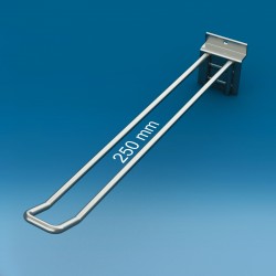 Kovinska dvojna lamelna cinkana kljukica - 250 mm