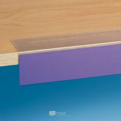 CENSKA LETVICA - 90° - ROČNO DELO - PROZORNO LEPILO, ZNOTRAJ - D1000 V40 G30