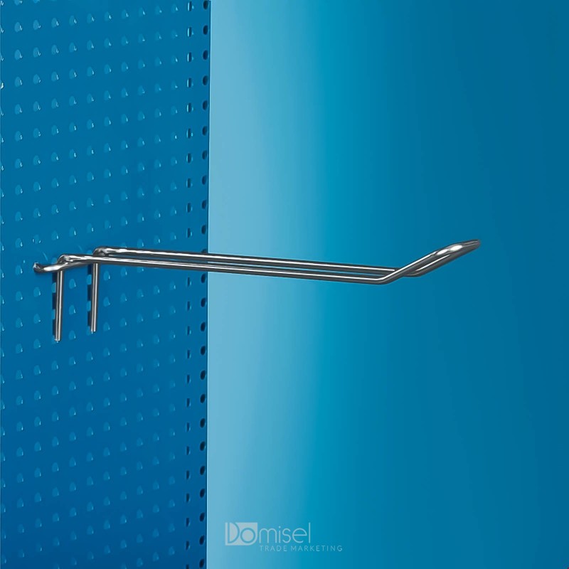 Kovinska dvojna za perforacijo kljukica za censki žepek - 250 - nikelj