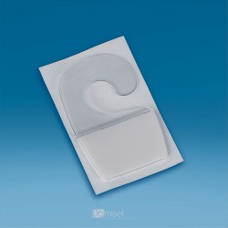 Odprti samolepilni obešalnik s penastim trakom - 27 x 44 mm