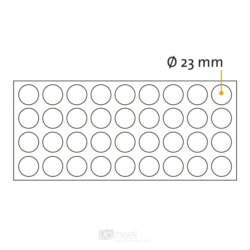 Okrogle samolepilne penaste blazinice - Ø 23 mm
