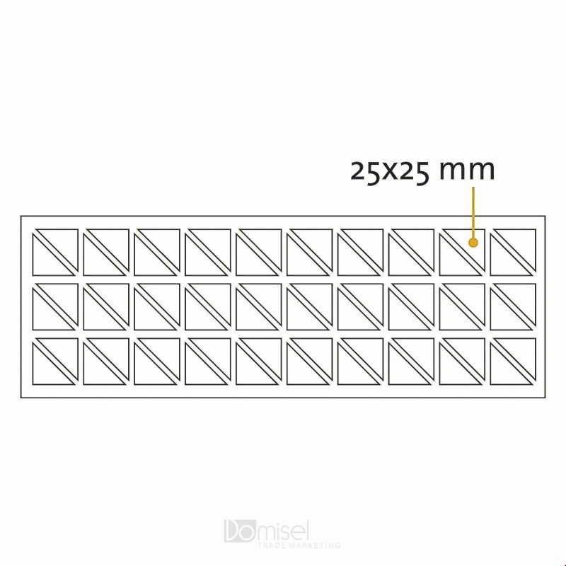 Trikotne samolepilne penaste blazinice - 25 x 25 mm