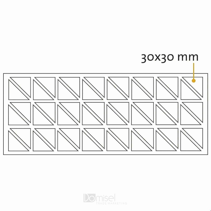 Trikotne samolepilne penaste blazinice - 30 x 30 mm