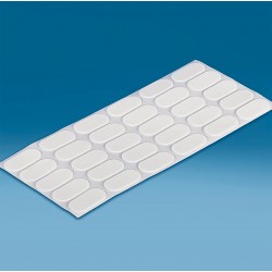Ovalne samolepilne penaste blazinice - 38 x 18 mm