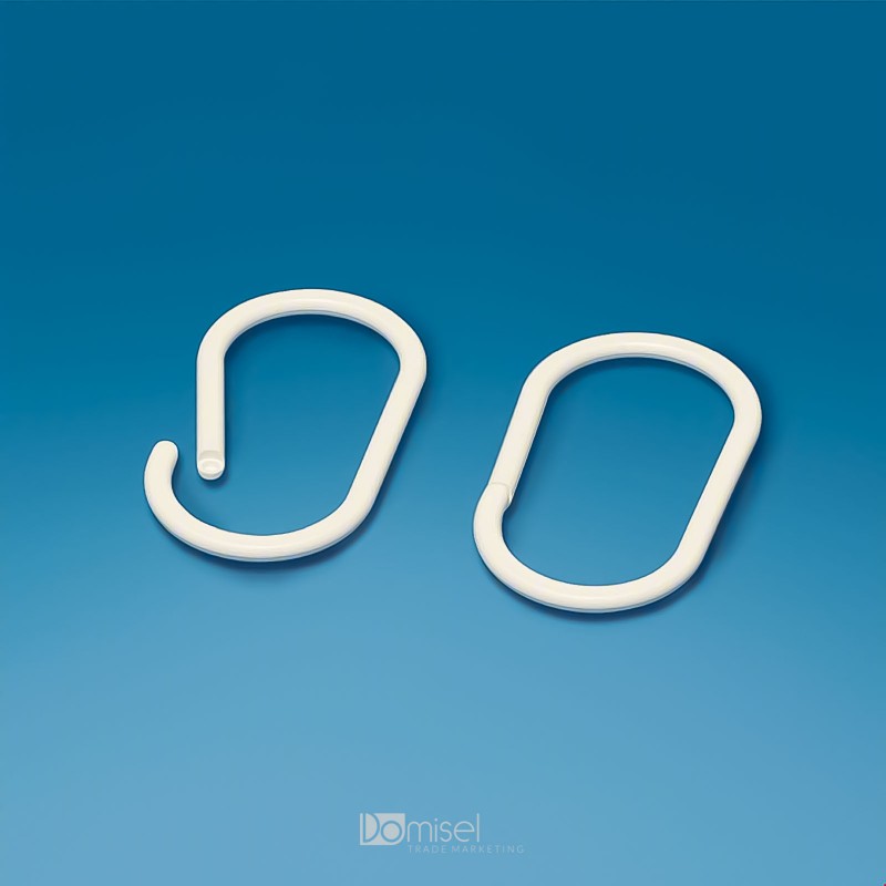 Plastičen ovalni razcepni obroček