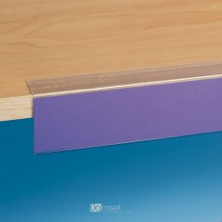 CENSKA LETVICA - 90° - ROČNO DELO - PROZORNO LEPILO, ZNOTRAJ - D1000 V40 G20