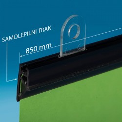 Samolepilni "klik" profili za plakate - 850 mm