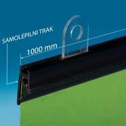 Samolepilni "klik" profili za plakate - 1000 mm