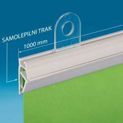 Samolepilni "klik" profili za plakate - 1000 mm