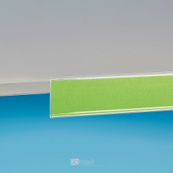 Censka letvica - prozorno lepilo, z robom naprej - ekstrudirana - D1325 V30 Censka letvica - prozorno lepilo, z robom naprej - ekstrudirana - D1325 V30