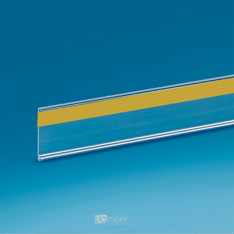 Censka letvica - prozorno lepilo, z robom naprej - ekstrudirana - D1325 V30 Censka letvica - prozorno lepilo, z robom naprej - ekstrudirana - D1325 V30