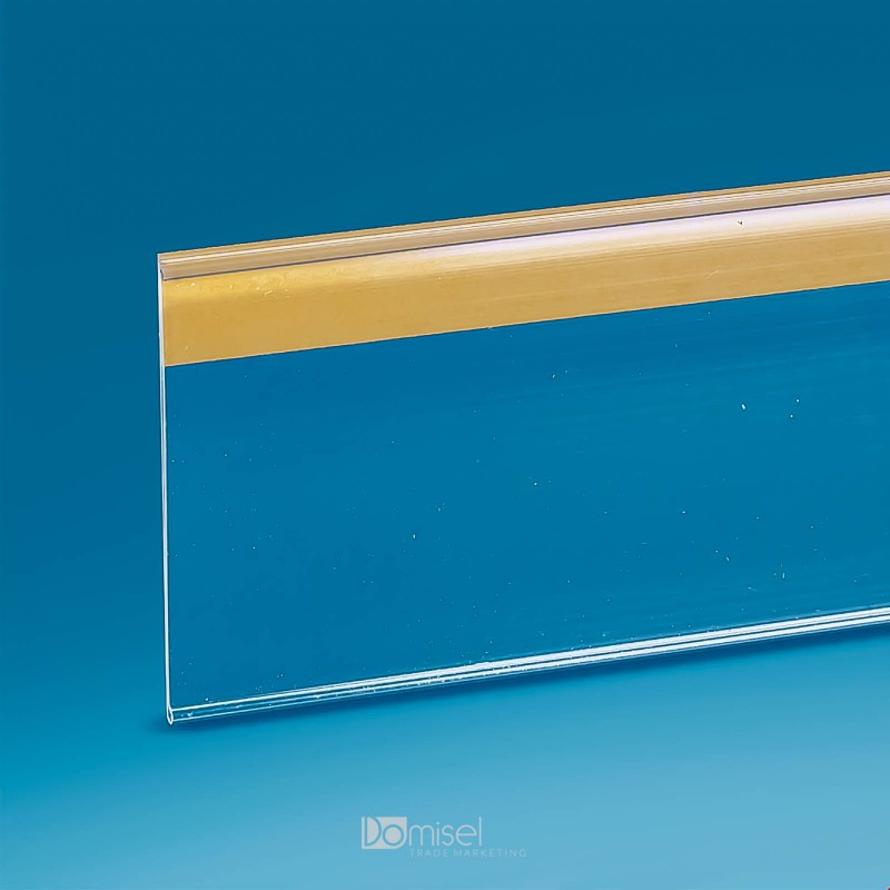 Censka letvica - prozorno lepilo, z robom naprej - ekstrudirana - D1325 V80 Censka letvica - prozorno lepilo, z robom naprej - ekstrudirana - D1325 V80