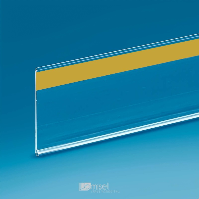 Censka letvica - prozorno lepilo, zgoraj - ekstrudirana - D1000 V60 Censka letvica - prozorno lepilo, zgoraj - ekstrudirana - D1000 V60