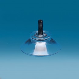 VAKUUMSKI PRISESEK - Z ZUNANJIM PLASTIČNIM NAVOJEM - Ø 30 mm - M4 - 11 mm