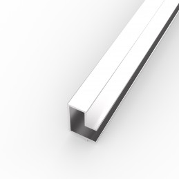 Alu lamelni profil za lamelne stene - ENOJNI - D1000