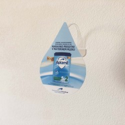 Gibljiv označevalec polic - 152 mm