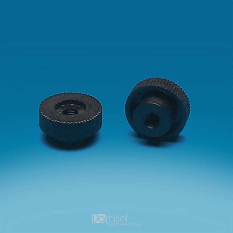MATICA - ZA VAKUUMSKI PRISESEK - Ø 16 mm - M4 - ČRNA