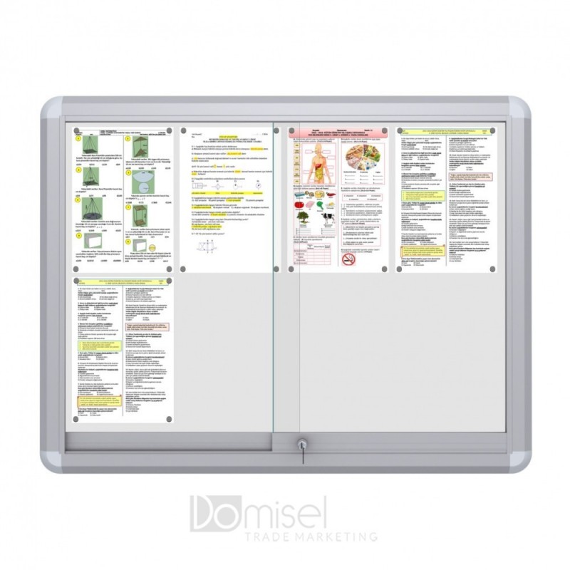 Oglasna deska z magnetno tablo - 696 x 966 mm (8 x A4)