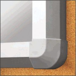 Oglasna deska z magnetno tablo - 1006 x 1186 mm (15 x A4)