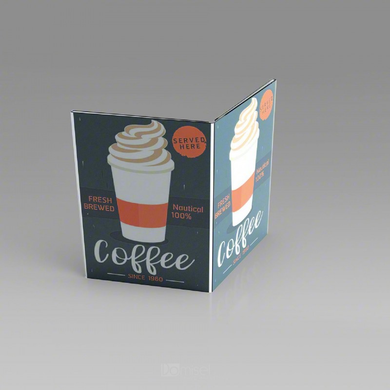 PULTNO STOJALO ZA REKLAME - PLEKSI - KNJIŽNO A5