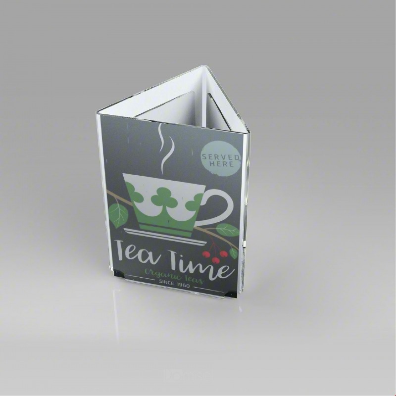 PULTNO STOJALO ZA REKLAME - PLEKSI - TRISTRANSKO - ZAPRTO A6