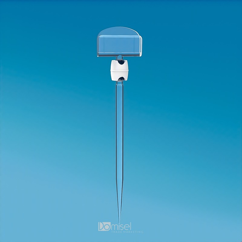 Plastična Igla z nosilcem za prikaz cene - 100 mm