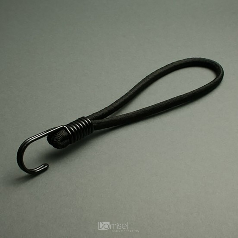 NAPENJALEC Z DVOJNO KLJUKICO - 25 CM - ČRN