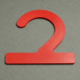 ODPRTI PLASTIČEN OBEŠALNIK - D72 V72
