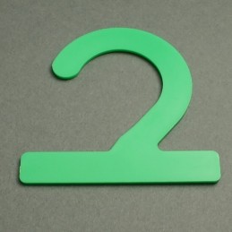 ODPRTI PLASTIČEN OBEŠALNIK - D72 V72