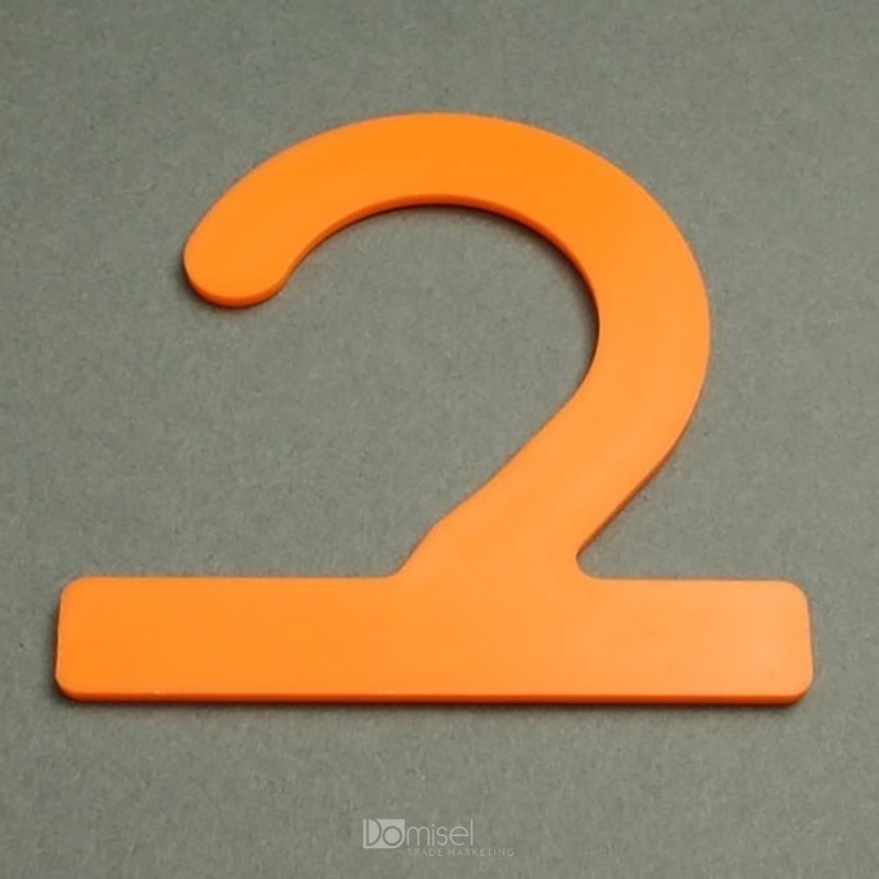 ODPRTI PLASTIČEN OBEŠALNIK - D72 V72