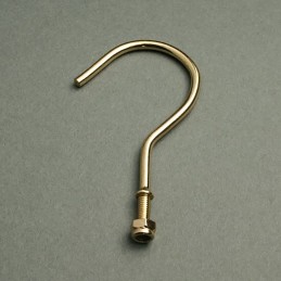 ODPRTI KOVINSKI OBEŠALNIK Z NAVOJEM - D41 V60