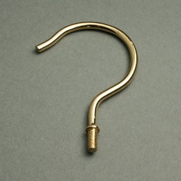 ODPRTI KOVINSKI OBEŠALNIK Z NAVOJEM - D54 V78