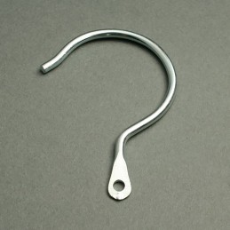 ODPRTI KOVINSKI OBEŠALNIK Z LUKNJO - D55,5 V77