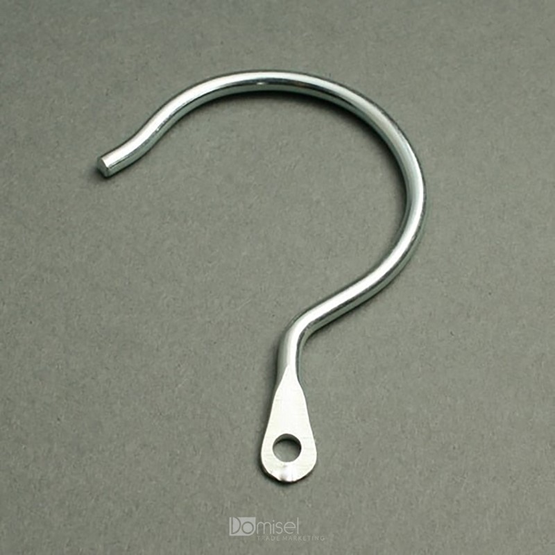 ODPRTI KOVINSKI OBEŠALNIK Z LUKNJO - D55,5 V77