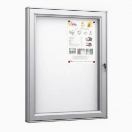OGLASNA DESKA Z MAGNETNO TABLO - 570 x 740 mm (4 x A4)