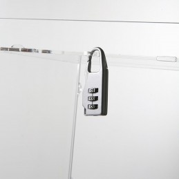 PLEKSI ŠKATLA Z ALU PODSTAVKOM - RAZLIČNE VELIKOSTI