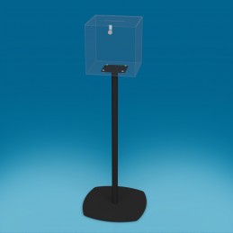 Pleksi steklena škatla za žrebanje z drsnim pokrovom kjučavnico in podstavkom - D300 G300 V300