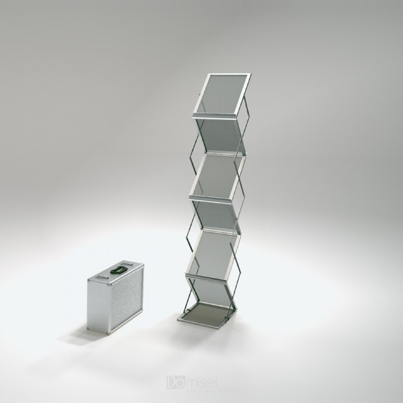 Stojalo "Z" za prospekte - talno - 6 x A4
