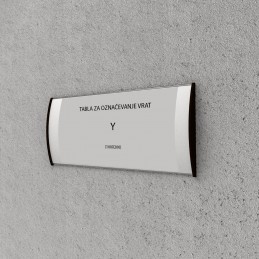 TABLA ZA OZNAČEVANJE VRAT IN PROSTOROV - Y - RAZLIČNE DIMENZIJE